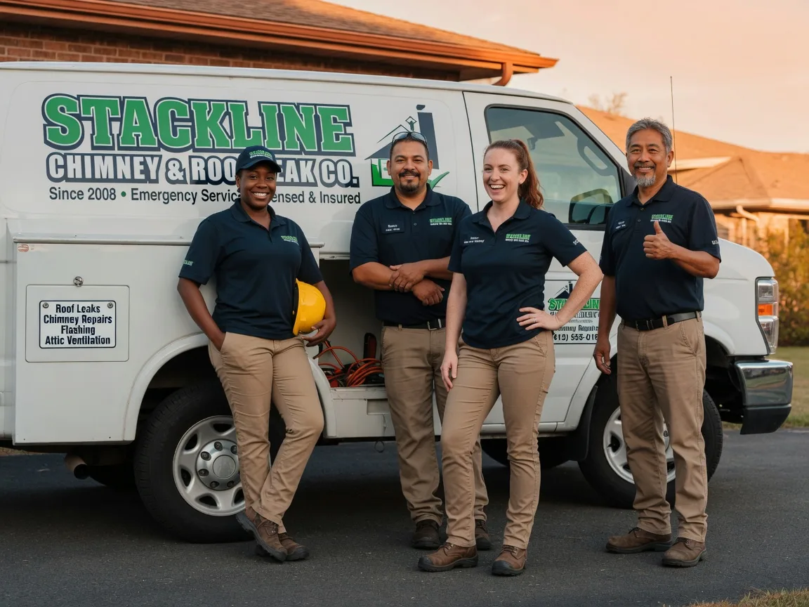 Chimney flashing repair company in Custer, MI
